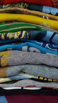Pile of men's shirts